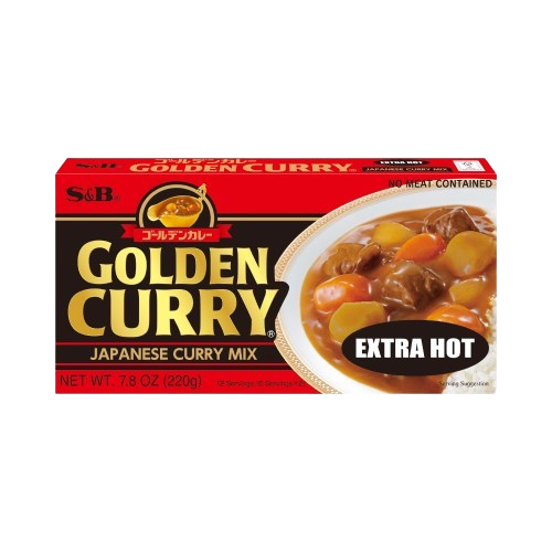 Golden Curry en Cubo (Picante 198g)