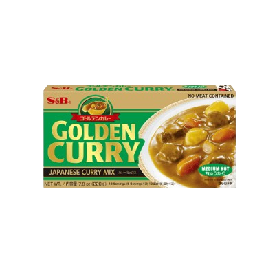 Golden Curry en Cubo (Semi-Picante 198g)